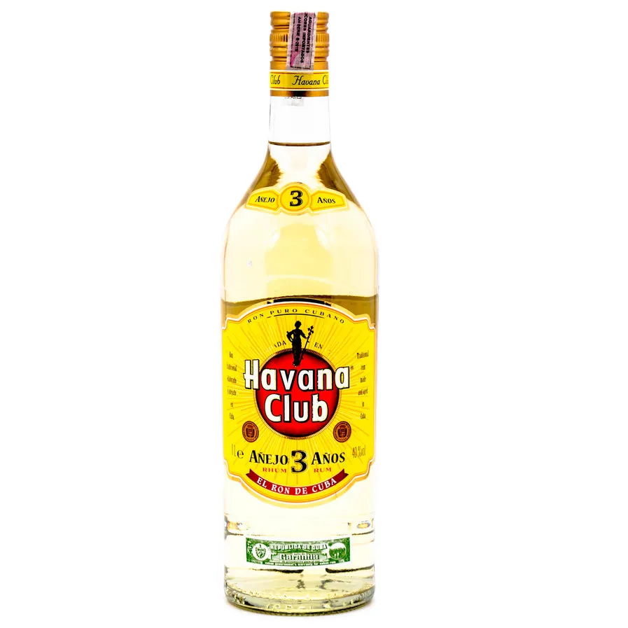 [0301-031001] Ron Havana Club Añejo 3 Años X 1 L