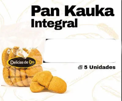 PAQ. PAN KAUKA INTEGRAL (delicias de Oro)