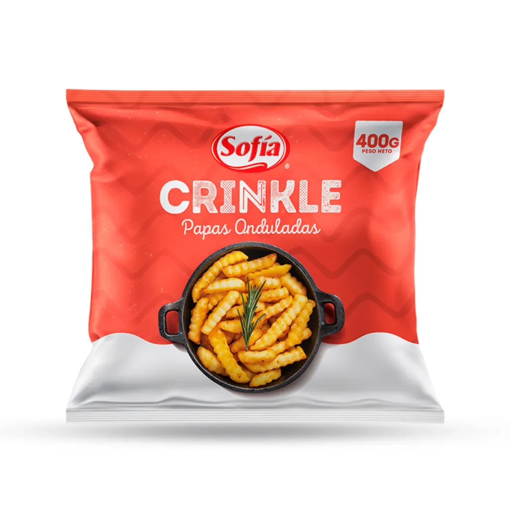 [544011] Papas Crinkle Sofia 400 G
