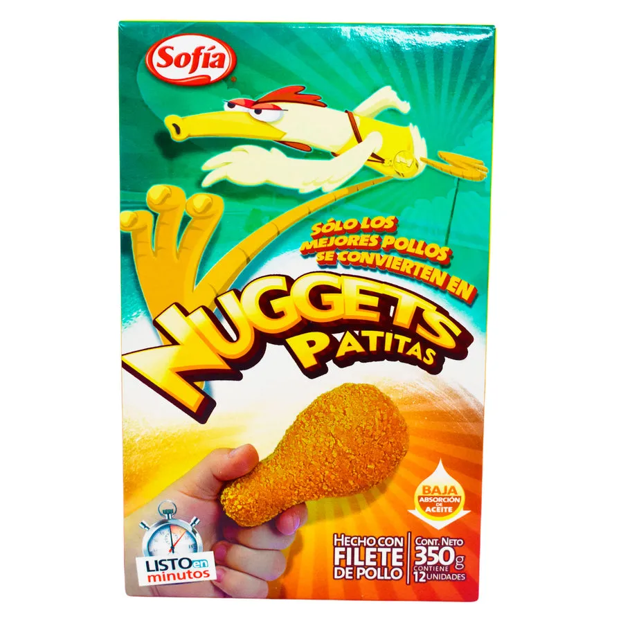 [542002] Nuggets Patitas 350 g sofia