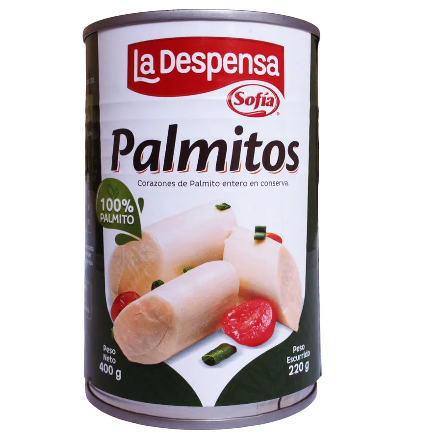 Palmitos Entero La Despensa 400 g