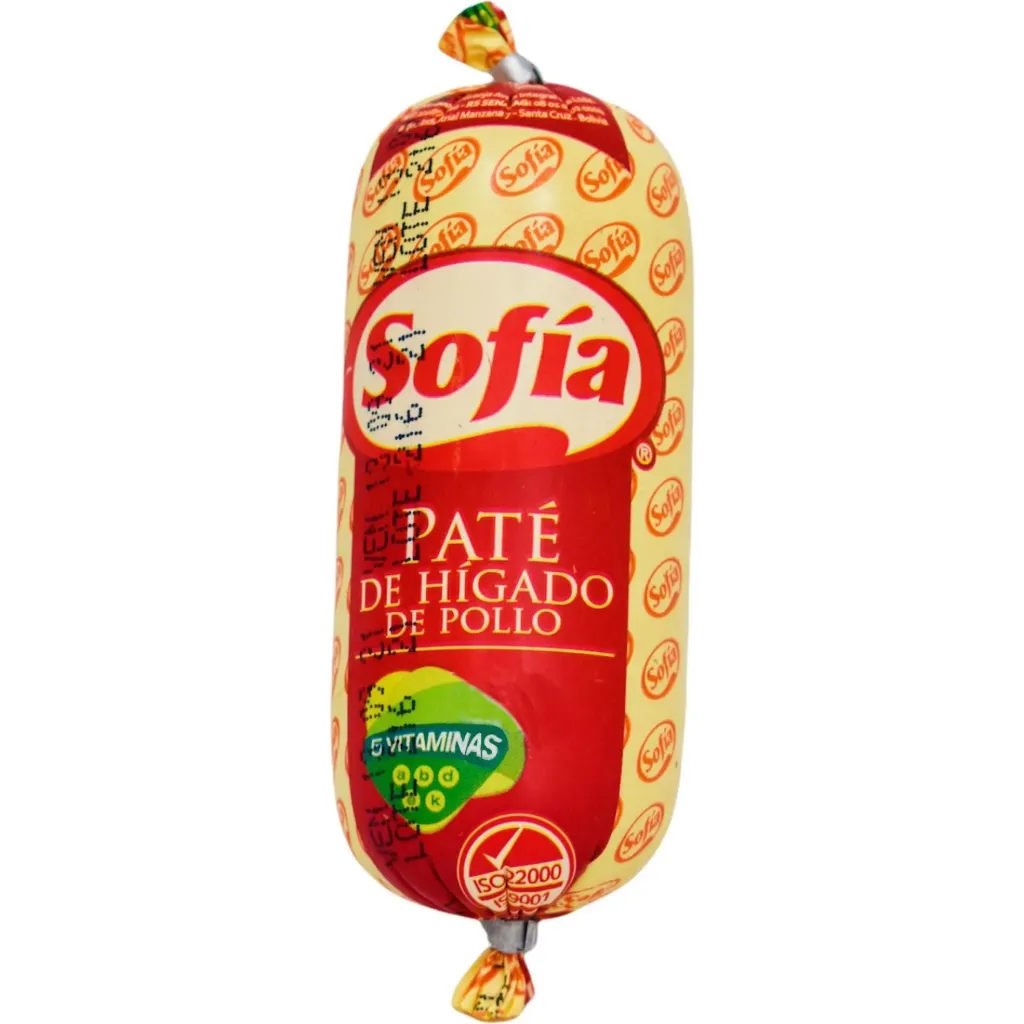 Pate de Hígado de Pollo de 100 g Sofia