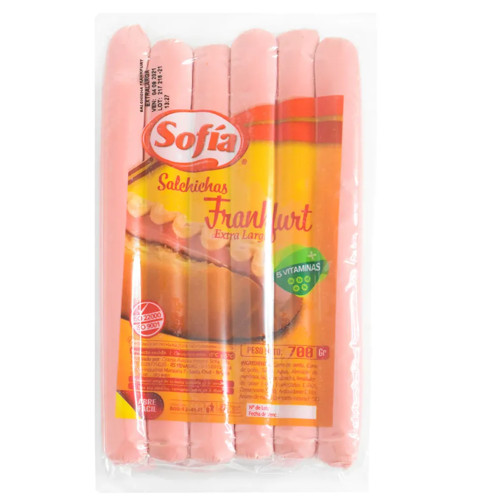 SOFIA Salchicha Viena Al Vacío 350g