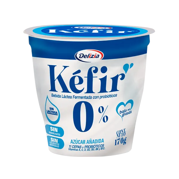 [3567] Bebida Láctea Delizia Kefir Sin Azúcar X 170g
