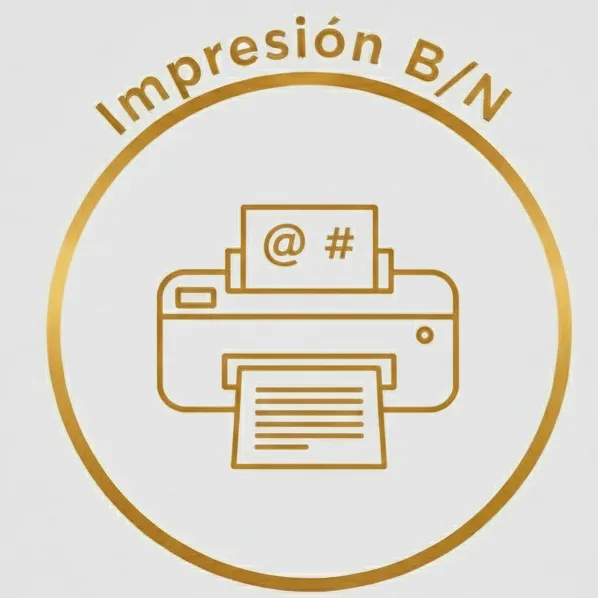 Impresión B/N