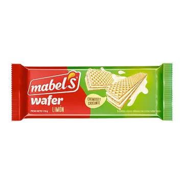 [980105058] Mabels Wafer Galleta X 107G LIMON