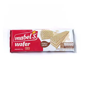 Mabels Wafer Galleta X 107G COCO