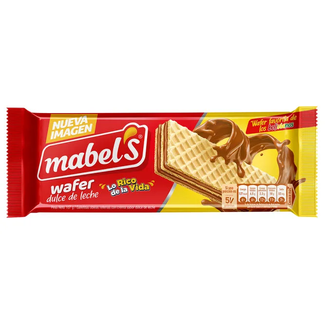 [980105057] Mabels Wafer Galleta X 107G DULCE DE LECHE