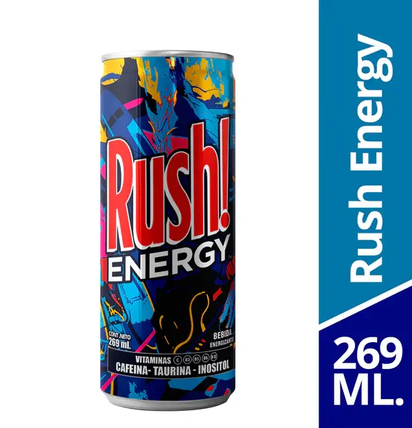[166106] Energy Drink Rush X 269Ml