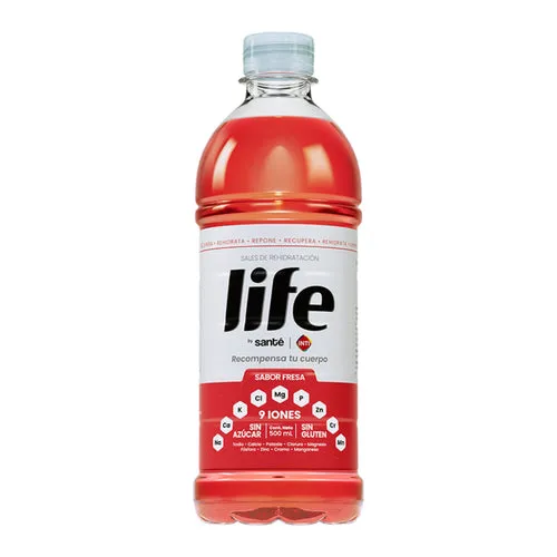 Hidratante life Sante 500ml fresa