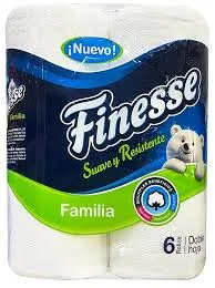 Papel Higienico Finesse Familia x6