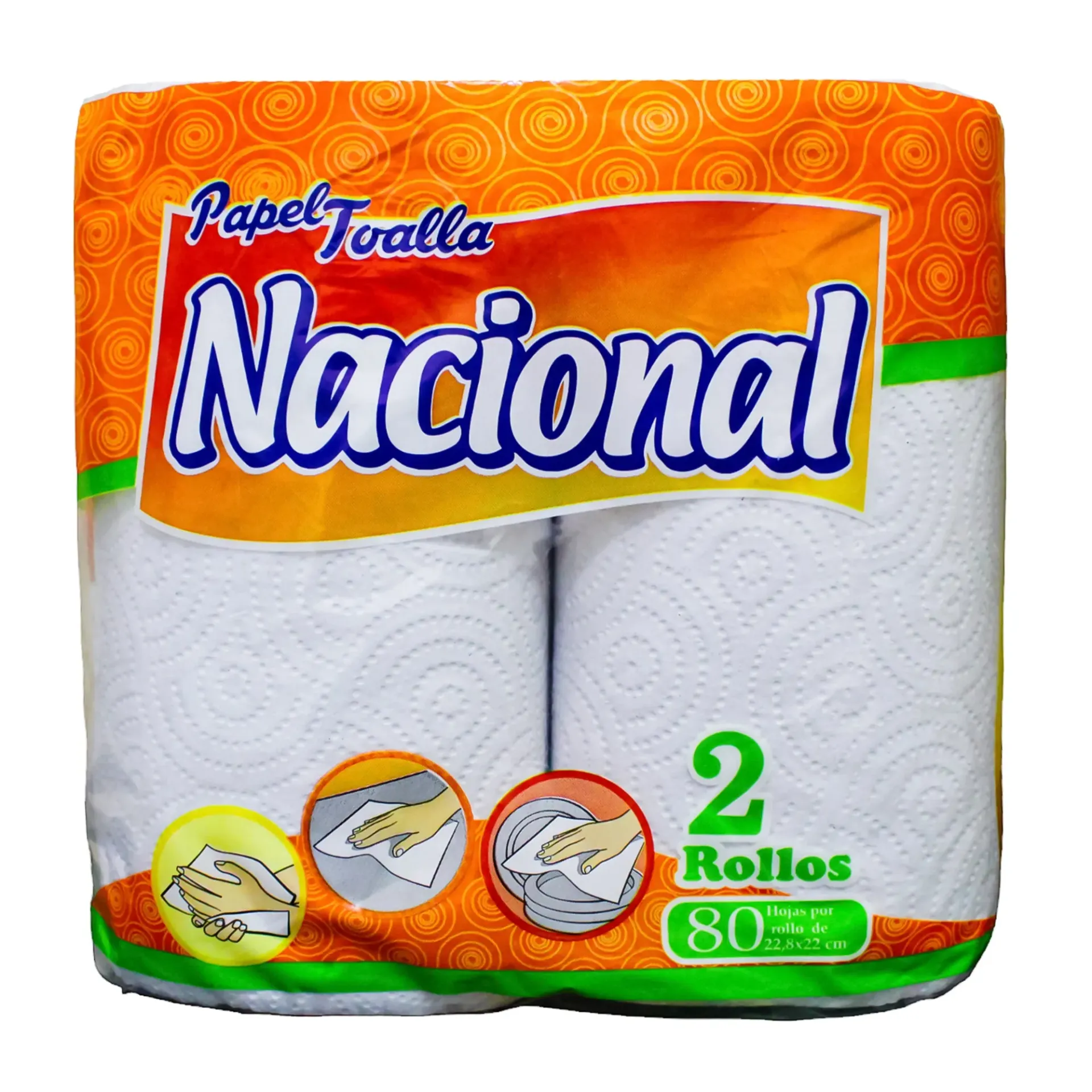 Papel Toalla Cocina Nacional x2