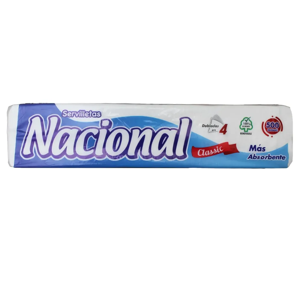 Servilletas Nacional clasic x500