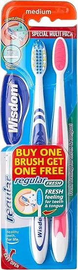 Cepillo de dientes wisdom 2 pack