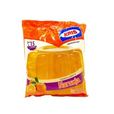 Gelatina Naranja KRIS 250g