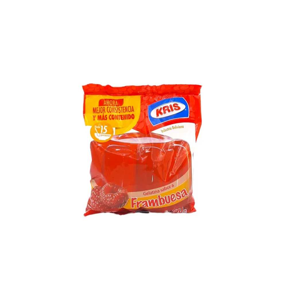 Gelatina Frambuesa KRIS 250g