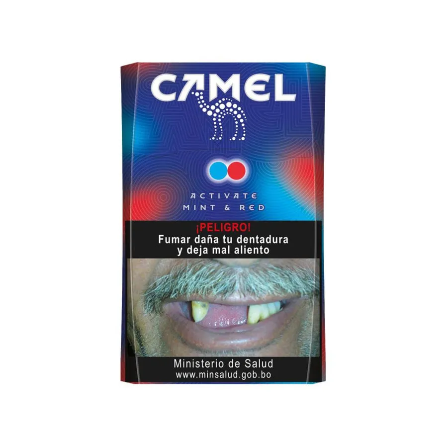 [360010] Cigarrillo Camel Activate Double Mint Red X 10 Unidades 