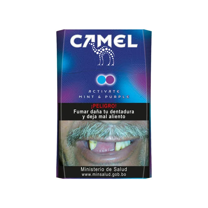 Cigarrillo Camel Activate Double Mint Purple X 10 Unidades 