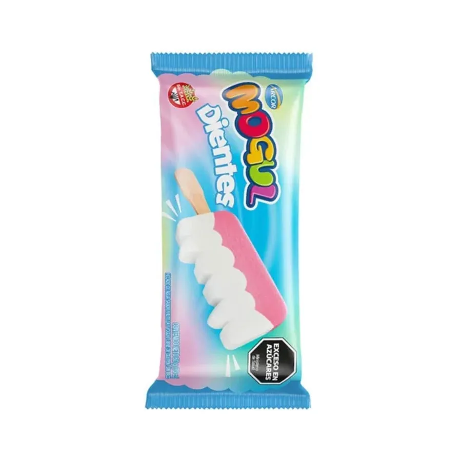 Helado Arcor Mogul Dientes Frutilla X 60G