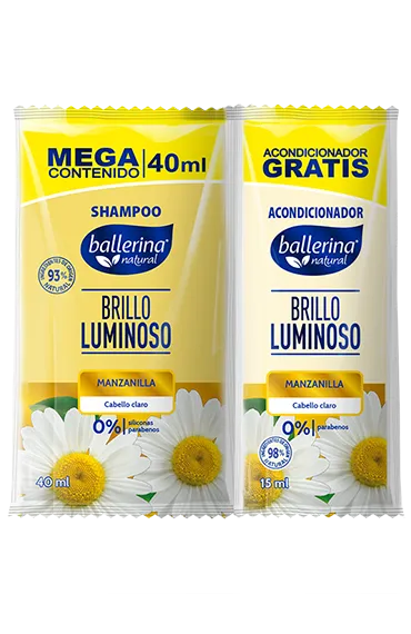 Shampoo + Acondicionador MANZANILLA