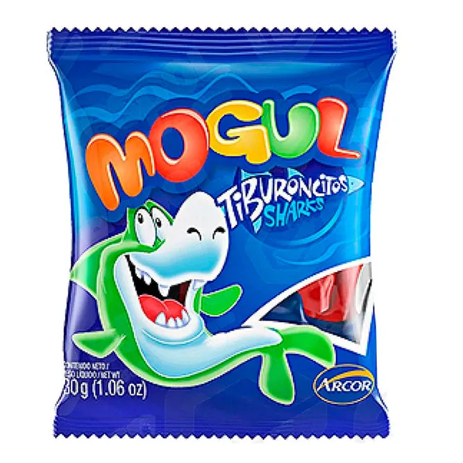 Mogul Gomitas Tiburoncitos X 30G