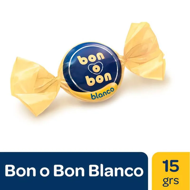 Bon O Bon Blanco Arcor 15 Gr