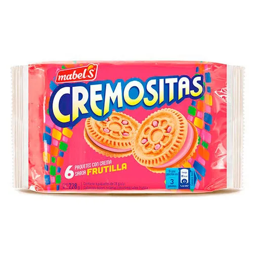 Cremositas Galleta vainilla X 38G