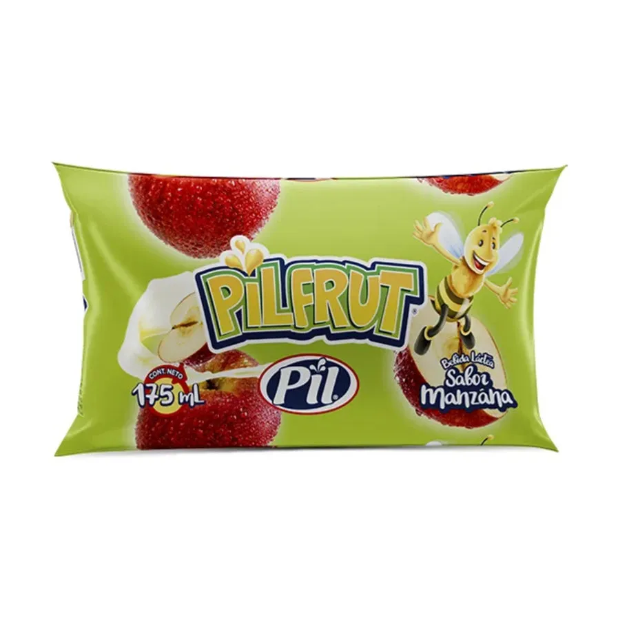 [F04617] Pilfrut Bolsa Sabor Manzana X 175Ml