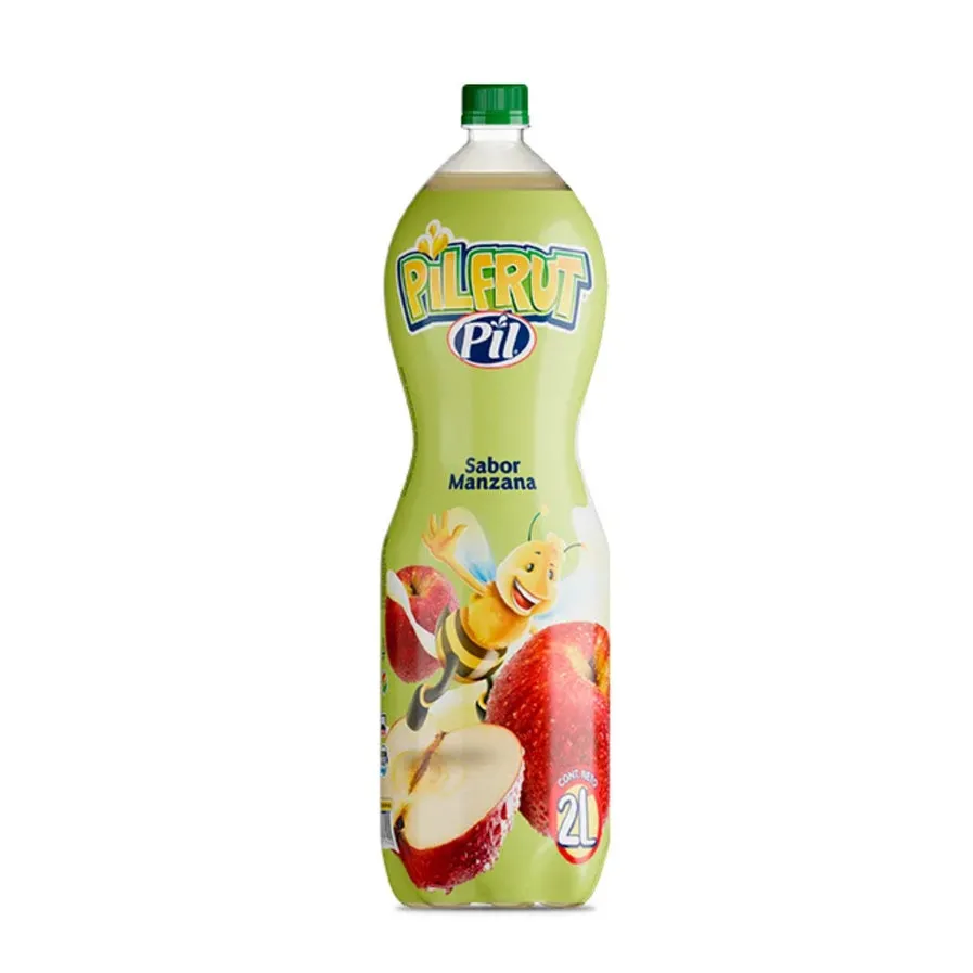 [F04237] Pilfrut Botella Sabor Manzana X 2Lt