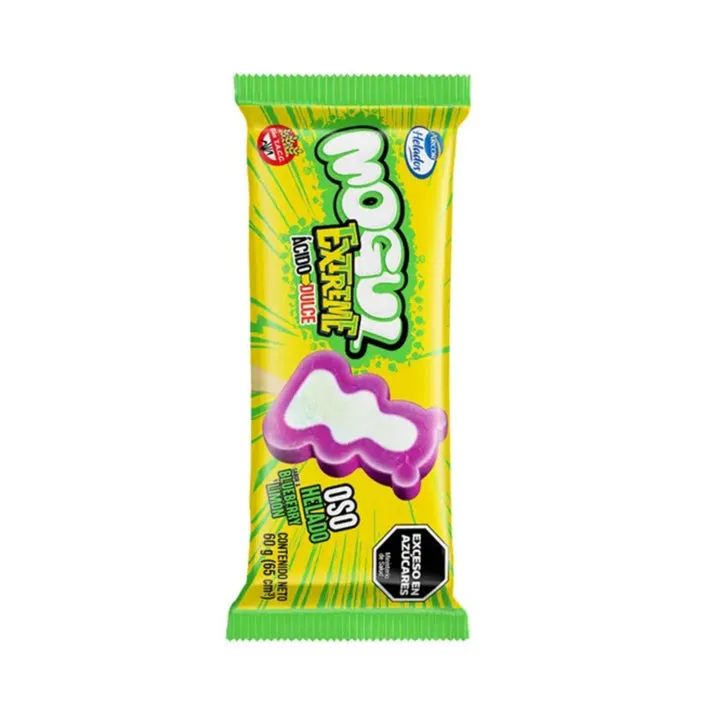 Helado Arcor Mogul Extreme Oso Blue / Limon X 60G