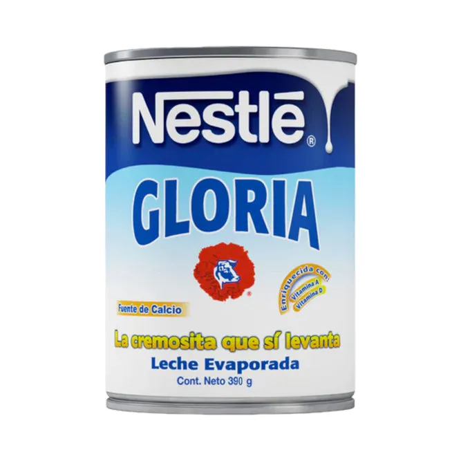Leche Evaporada Nestlé Gloria X 390G