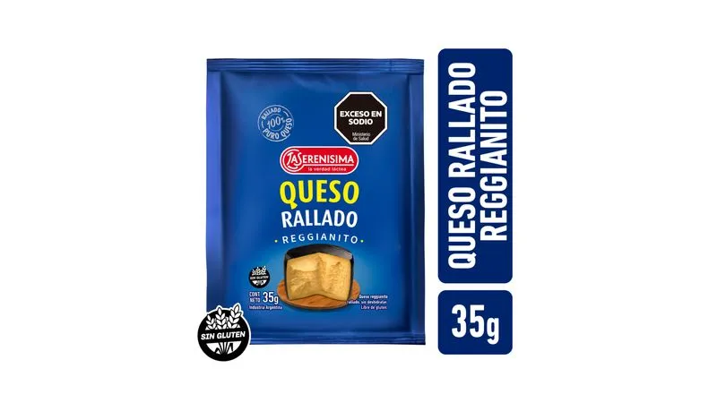 QUESO Rallado  (reggianito) 40g