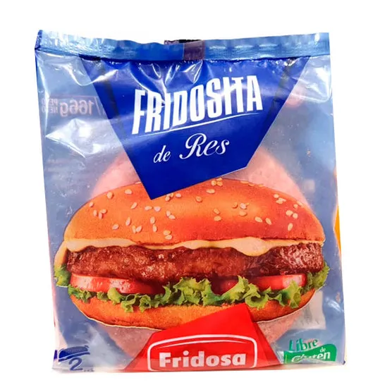 [01020201] Hamburguesa Fridosita Sachet X2