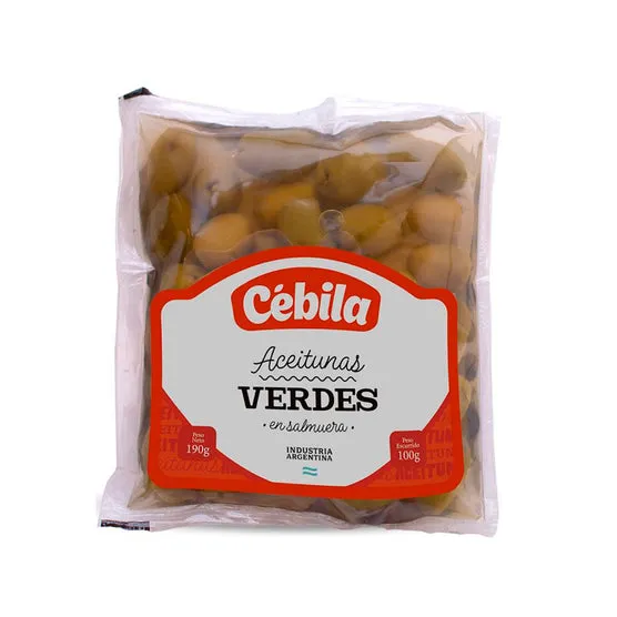 [120001] Aceituna Verde CEBILA 100gr