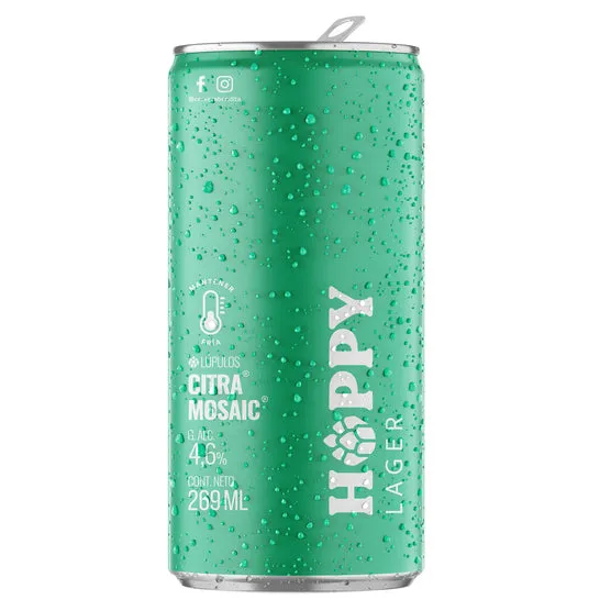 [409100] Cerveza Bendita Hoppy Lager Lata X 269Ml (Palito)