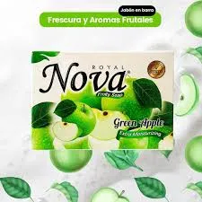 Jabon en Barra Nova Royal manzana verde (75 g)