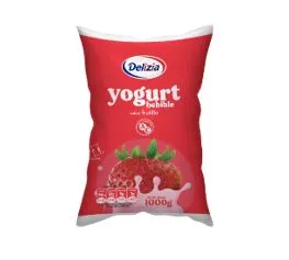 Yogurt Bebible Frutilla Sachet 1 L