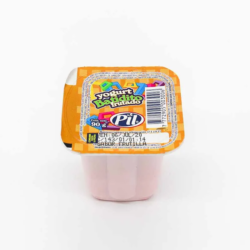 [f02020] YOGURT PIL BATIDITO FRUTILLA  90 GR