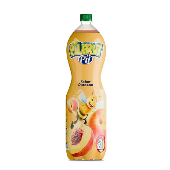 Pilfrut Botella Sabor Durazno  X 2Lt