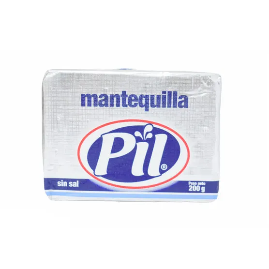 [F03007] Pil Mantequilla Pasteurizada SIN SAL X 200G
