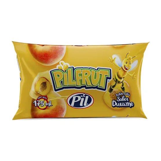 [F04618] Pilfrut Bolsa Sabor DURAZNO X 175Ml