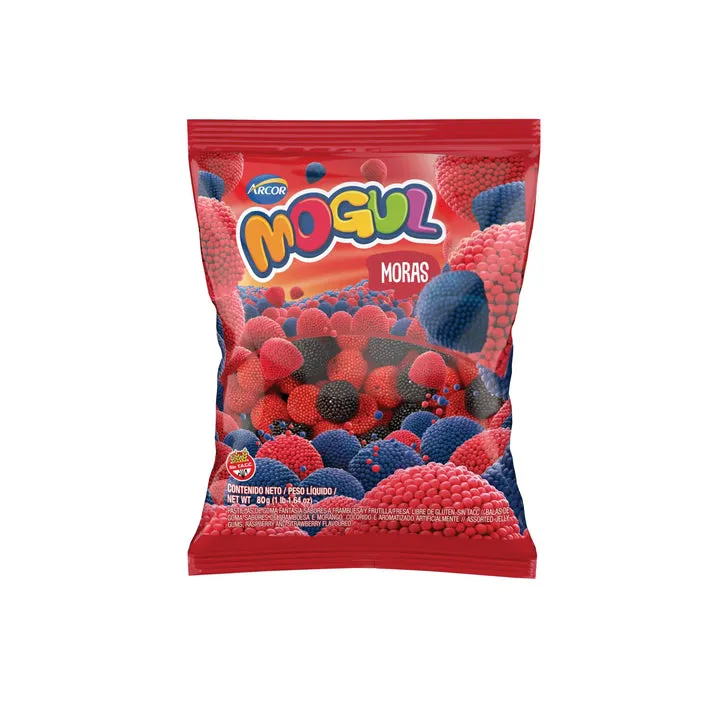 [1015170] Gomitas Mogul Moras Berries Arcor X 80G