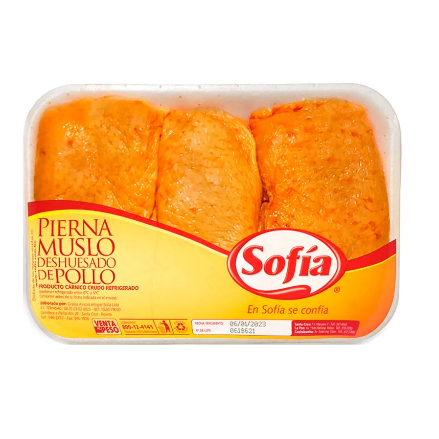 [510302] Muslos De Pollo Sofia En Bandeja