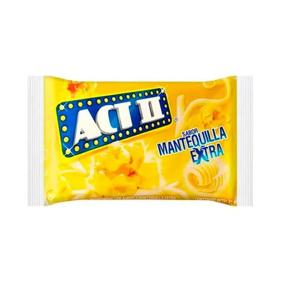 Act II Pipocas Mantequilla Extra Bolsa X 90G