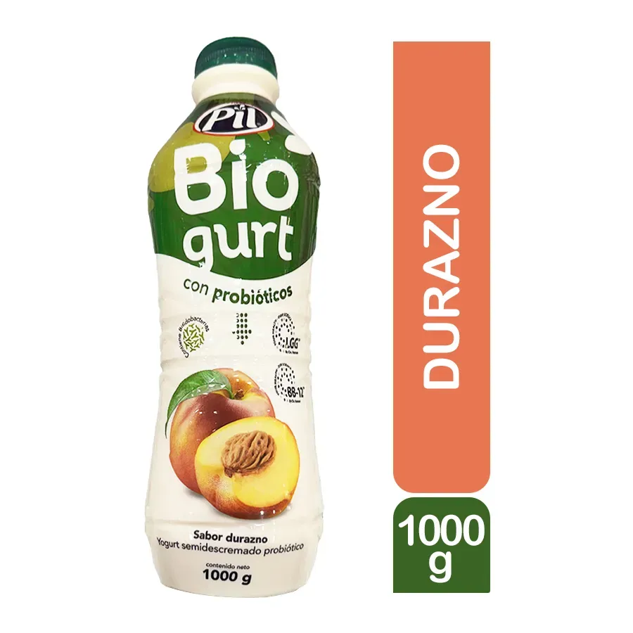 Biogurt LGG Durazno Pil 1lt