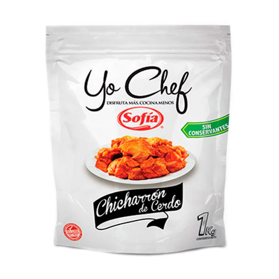 YO CHEF Chicharrón De CERDO Sofia 1 Kg Aprox.
