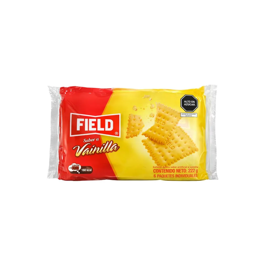 [3586A] Galletas Dulces Field Sabor Vainilla X 37G