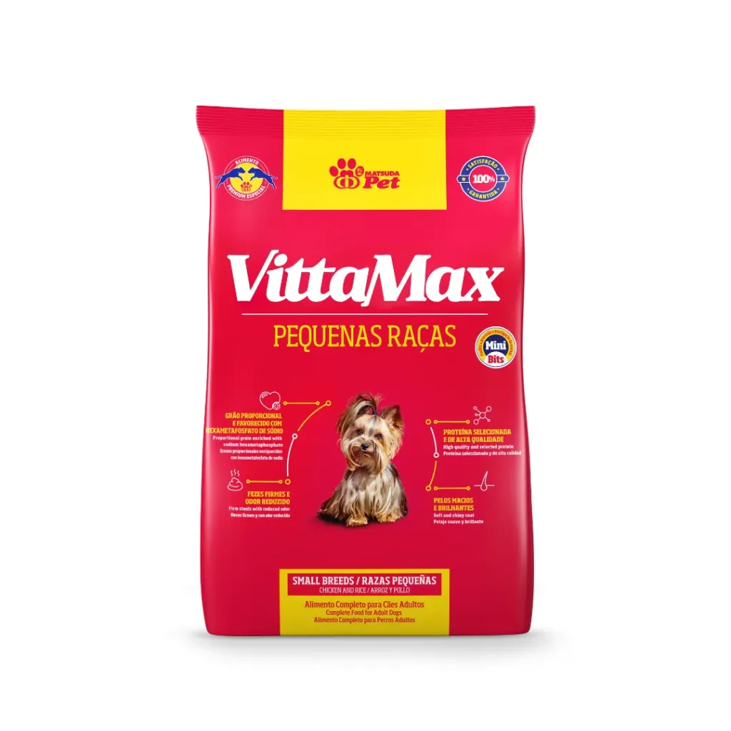 Vittamax pequeñas razas 2,3KG