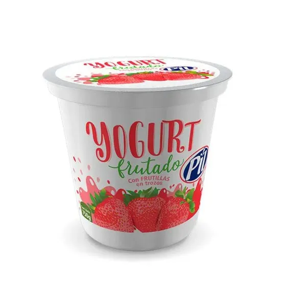 [F02250] Pil Yogurt Entero Frutado Frutilla X 700G