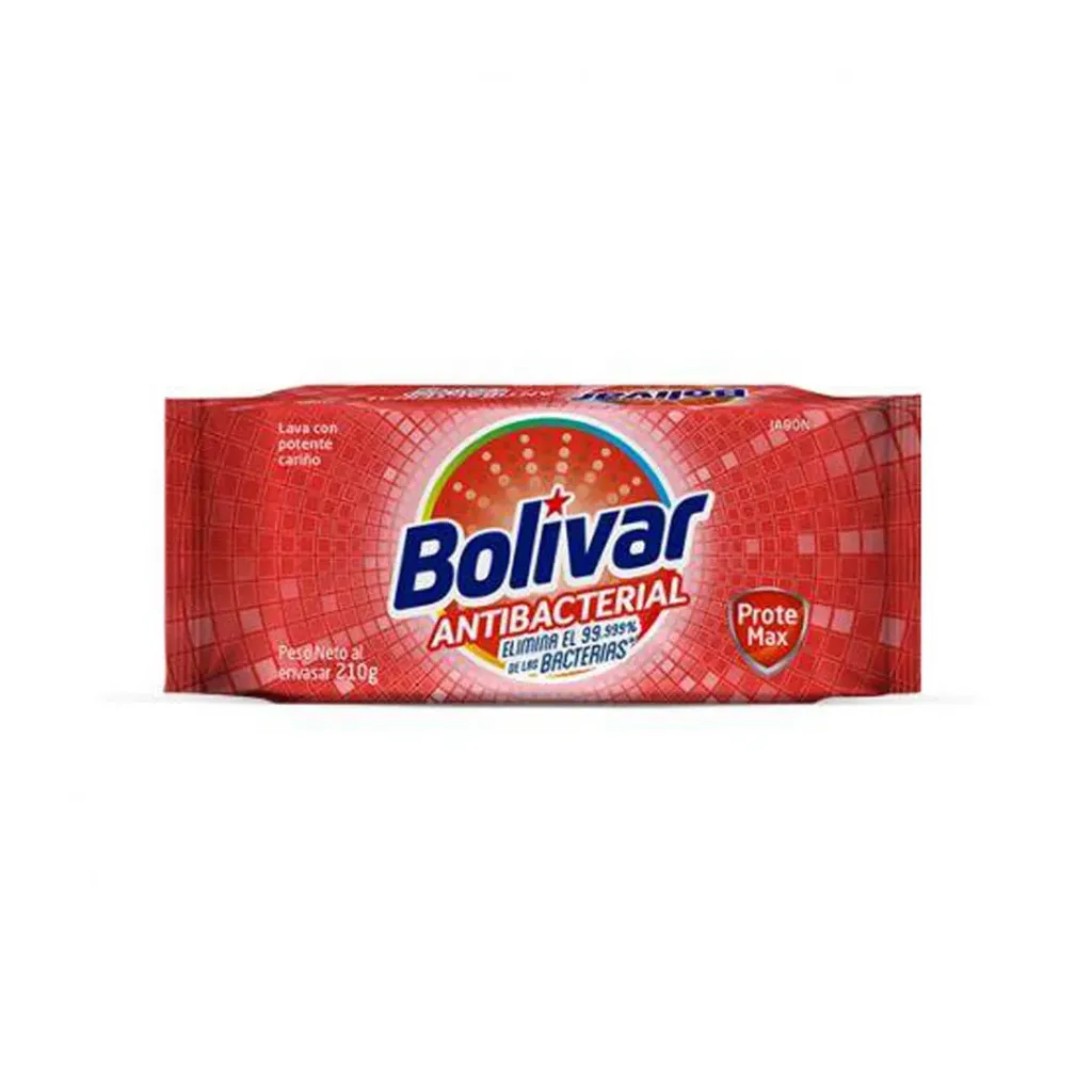 Jabon Antibacterial Bolívar 190 Gr
